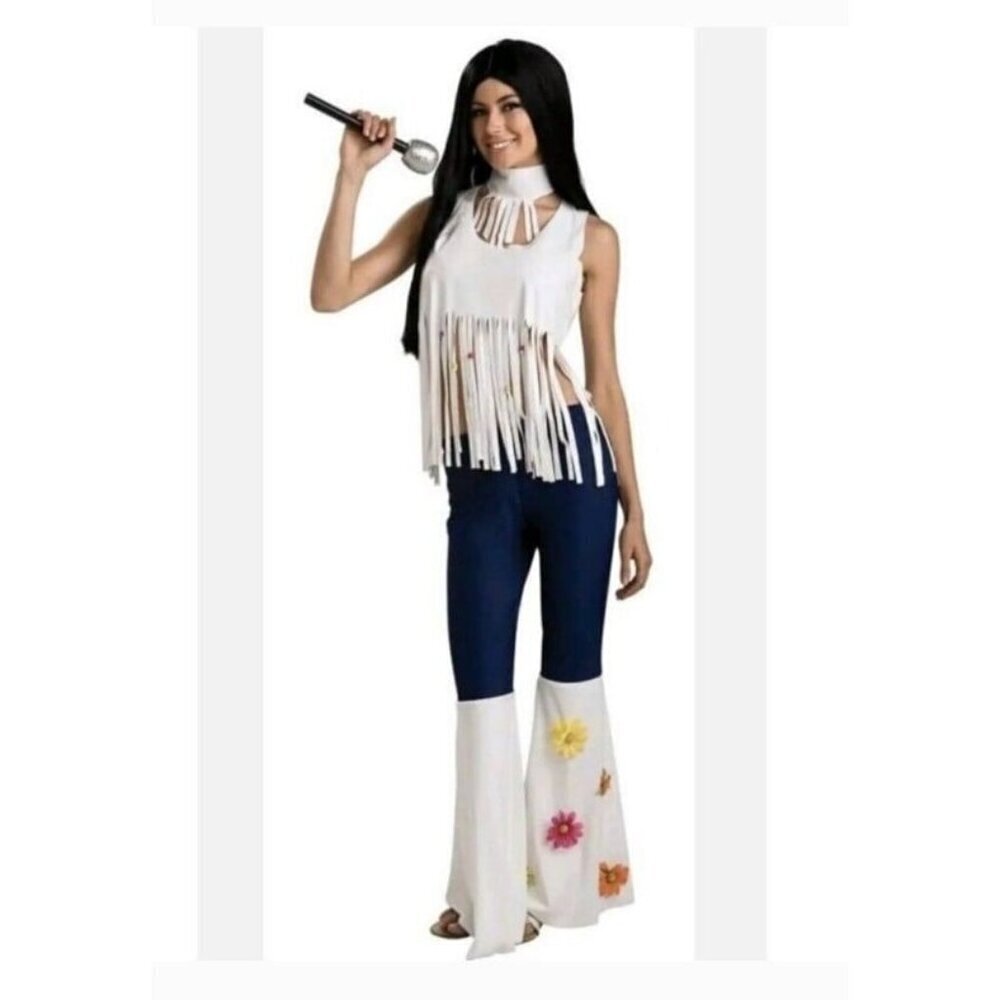 Generation Hippie Rockstar Gal One Size Halloween Costume Cosplay